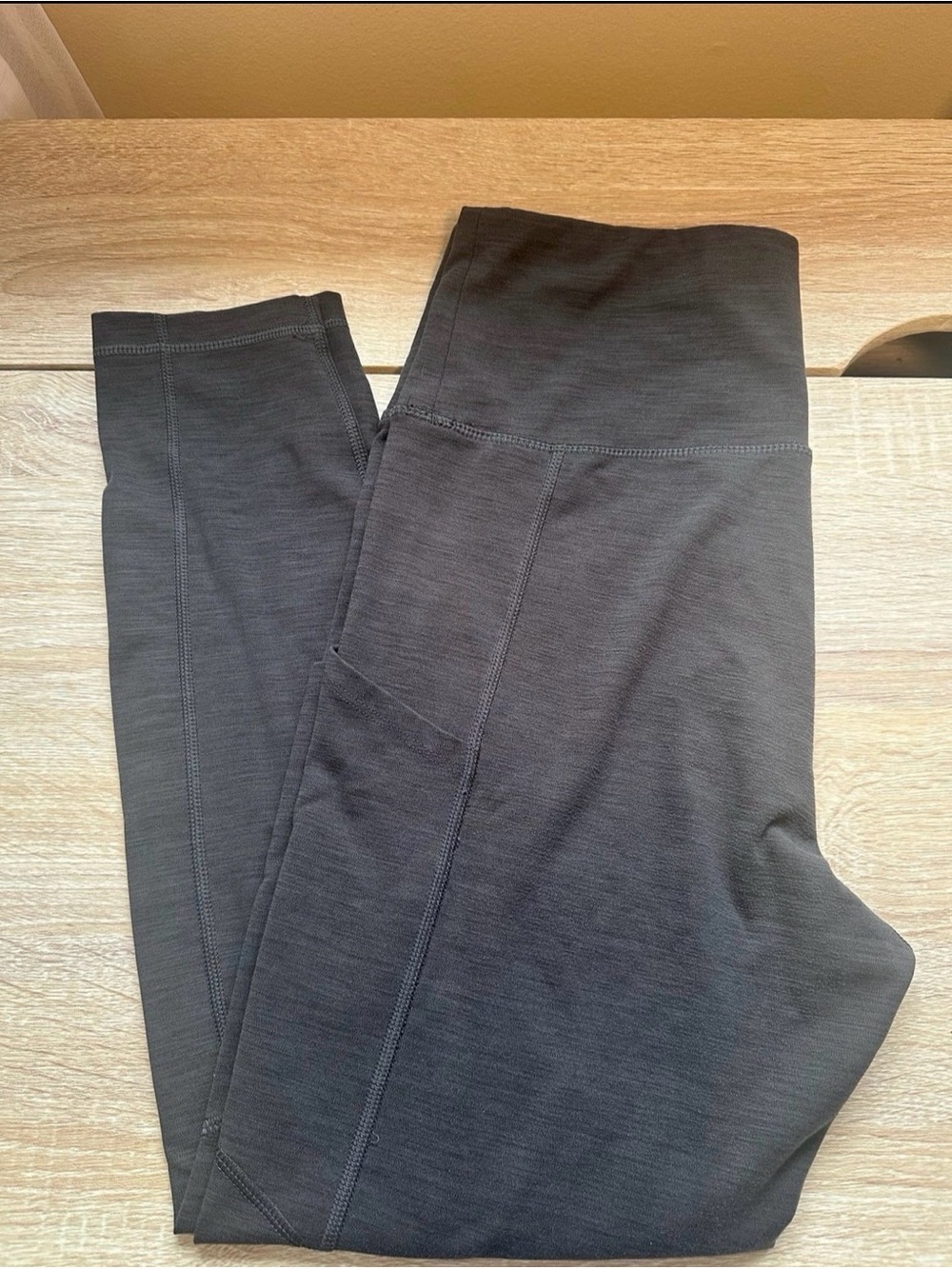 American Eagle Outfitters Dark Grey Everything Pocket Legging- Women’s L Short